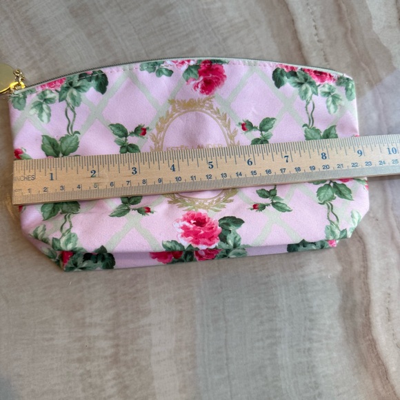 Estee Lauder Ladurée Pink Floral Cosmetic Bag - Picture 11 of 12